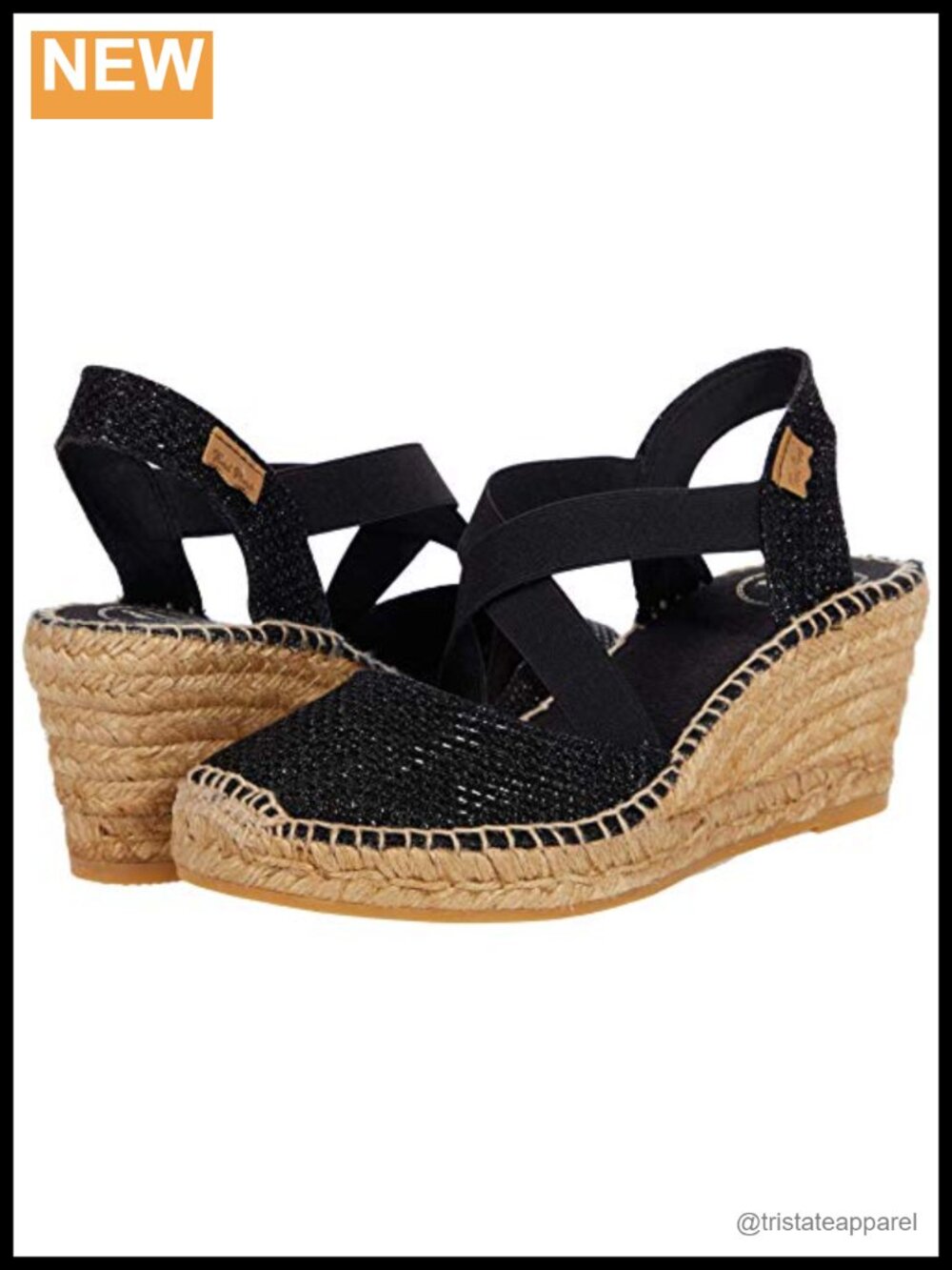 Toni Pons Saba-P Textile Wedge Heels Ankle Strap Closed Toe Cas
